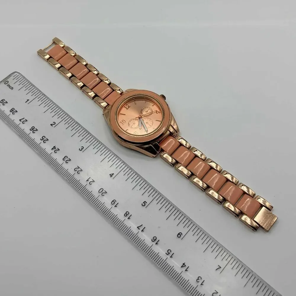 Rose Gold & Pink Watch